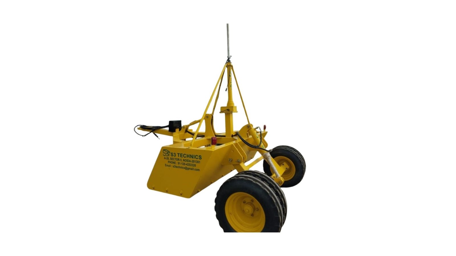 S3 Technic Burfi Cut 4-Tyre Laser Scraper Bucket